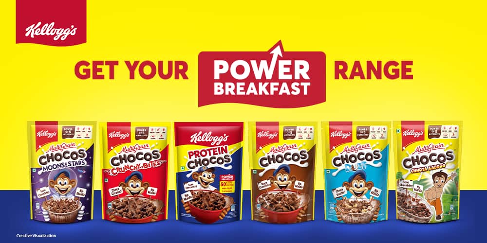 Kellogg's Chocos to add chocolaty magic to your milk