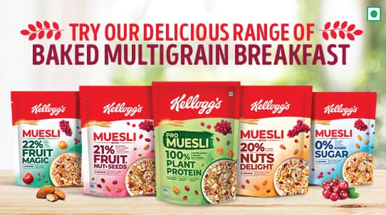 Kellogg's Muesli Products - Bakes Multigrain Breakfast