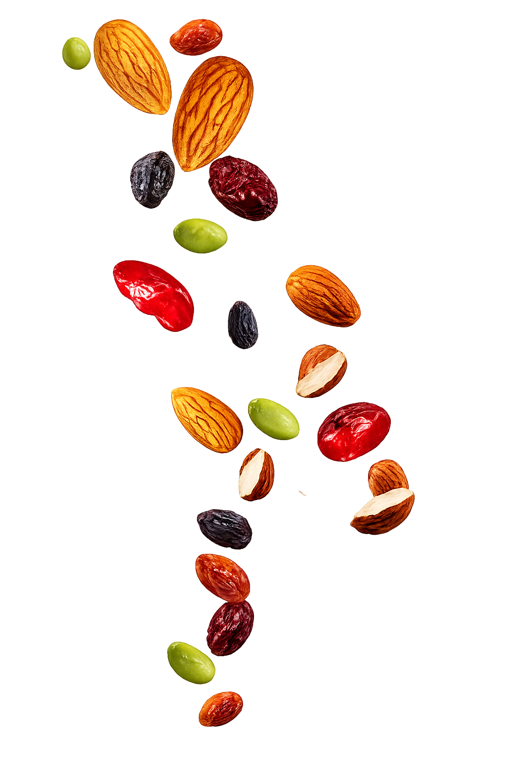 Almonds, Strawberries and Pumpkin Seeds