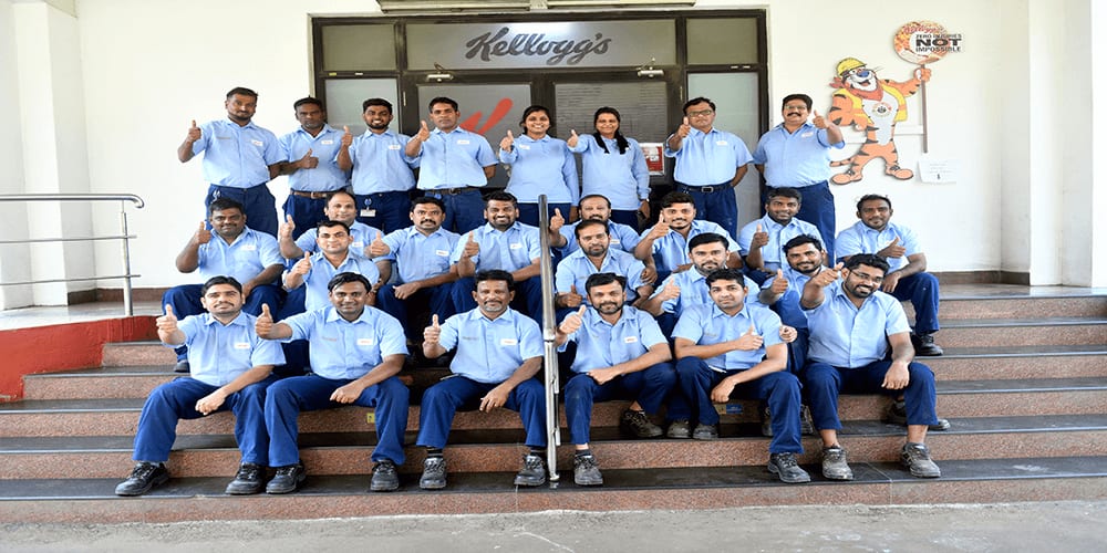 Kellogg's Blue Collar Team