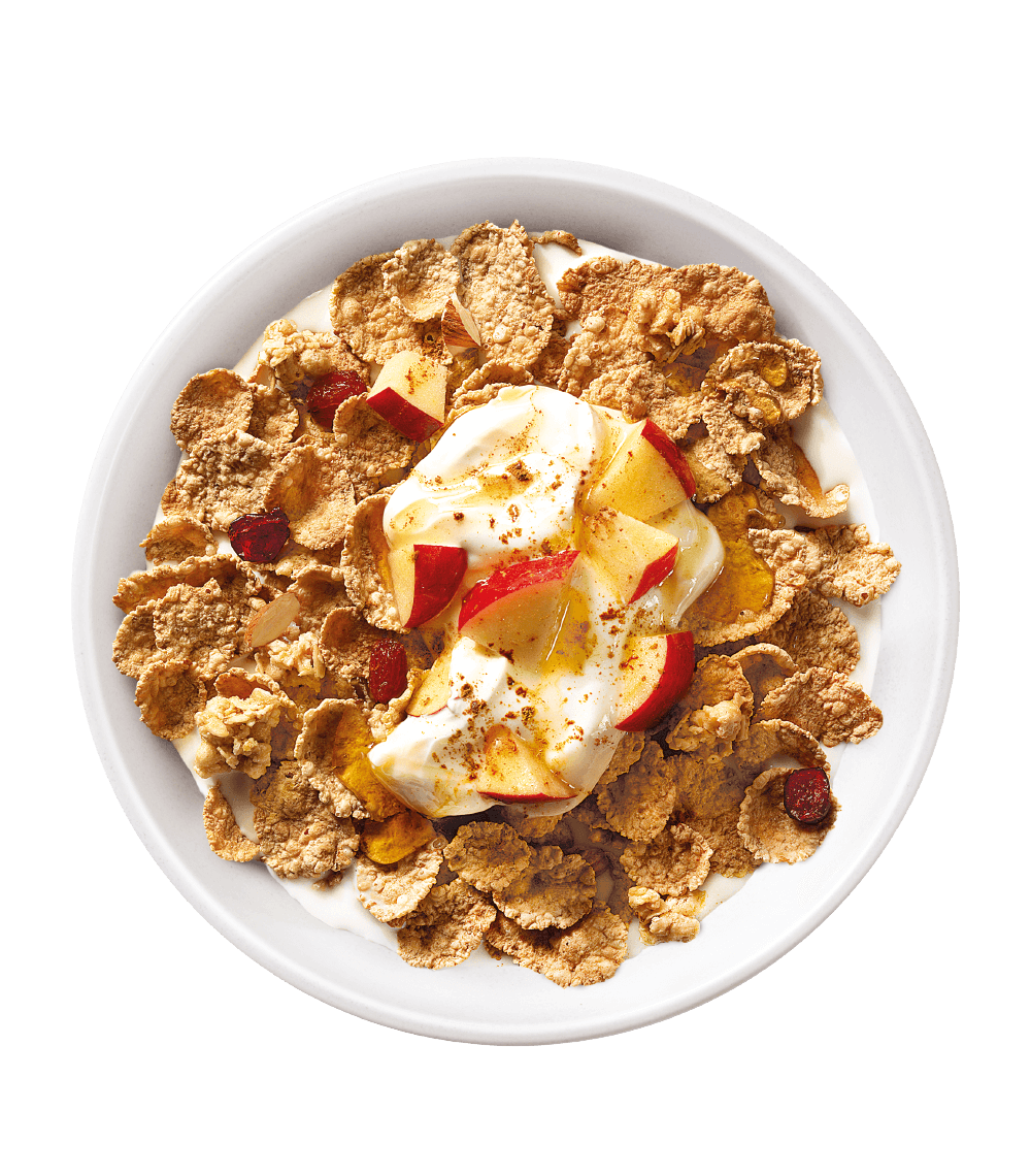 Kellogg's Special K Bowl With Yoghurt and Apple Pieces