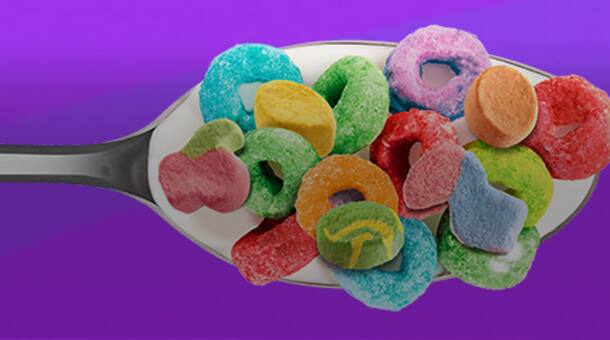froot loops with marshmallows