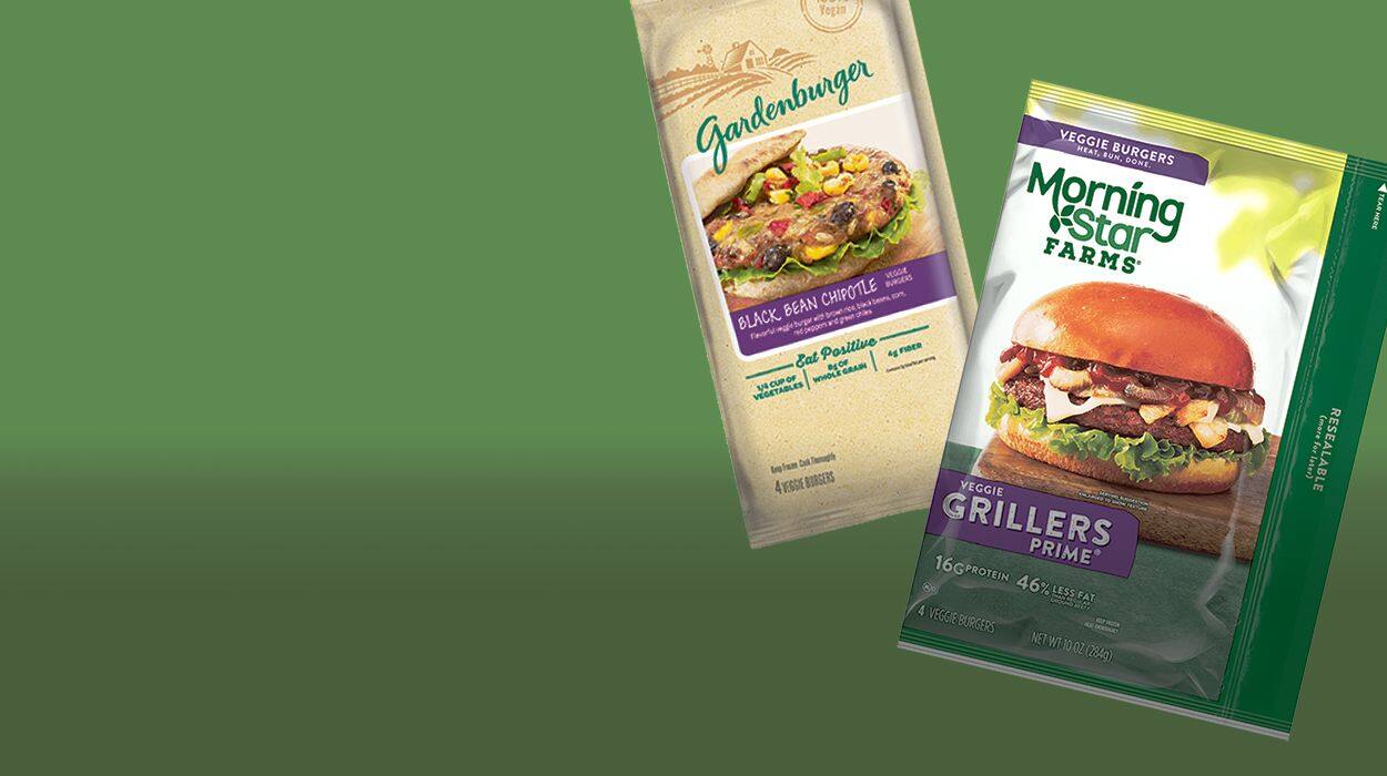gardenburger veggie burgers kellogg s