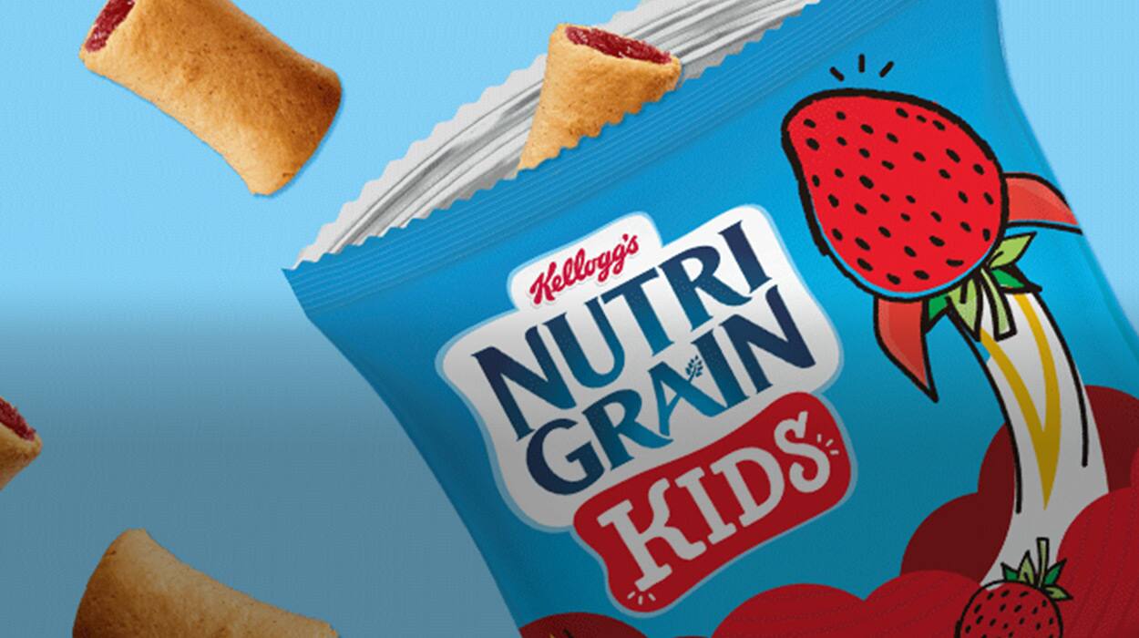 Bite sized nutrigrain snacks for kids