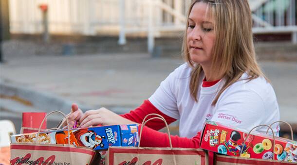 Kellogg’s commitment to fight hunger