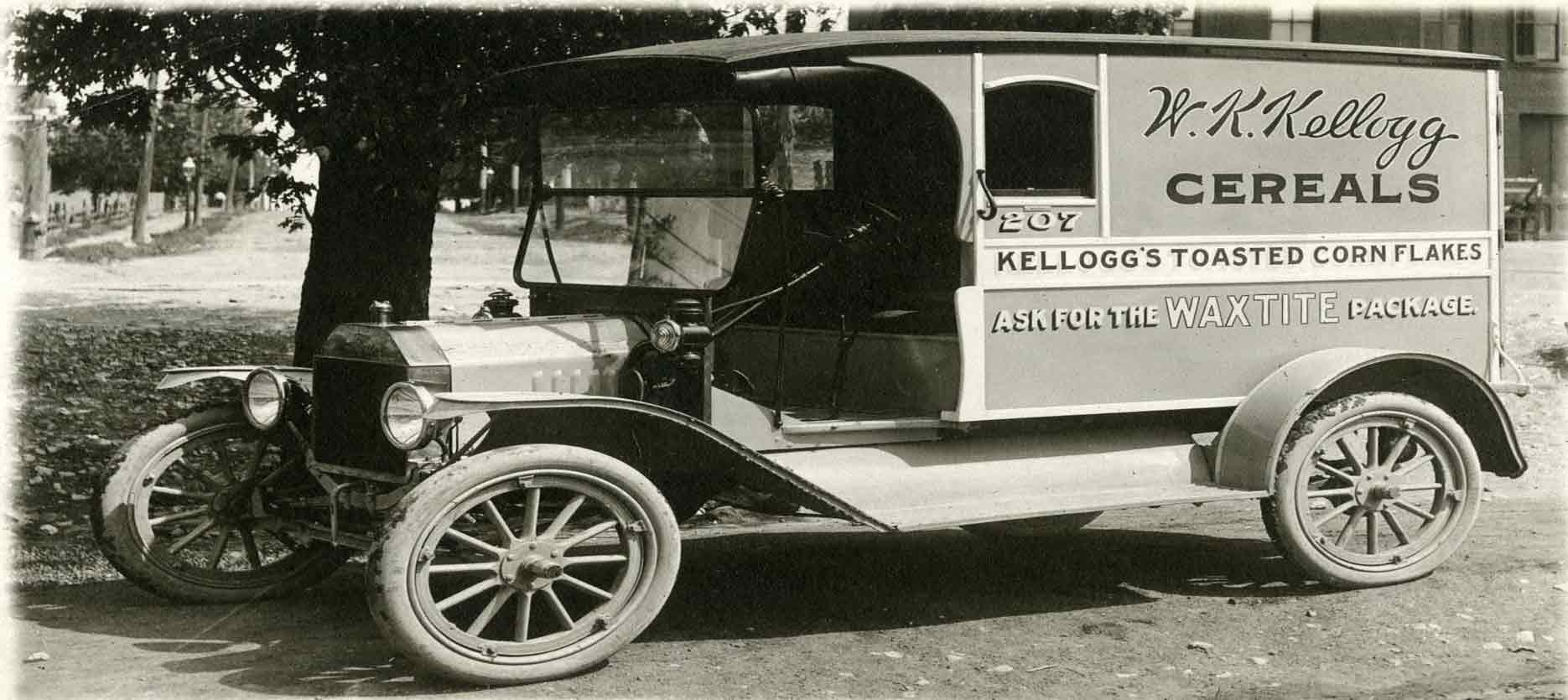 Kellogg delivery truck