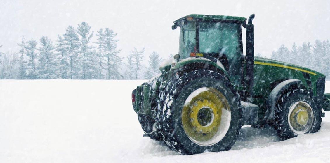 winter on the farm