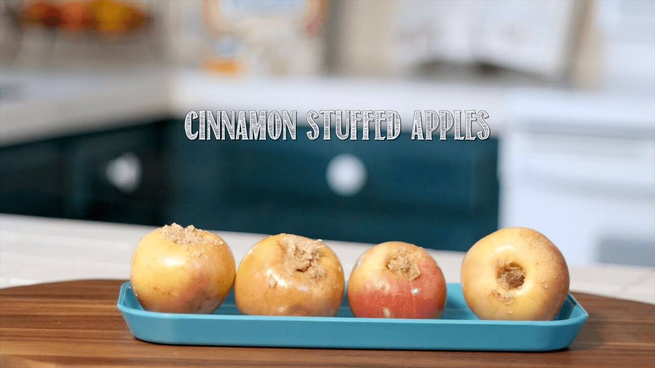 cinnamon stuffed apples
