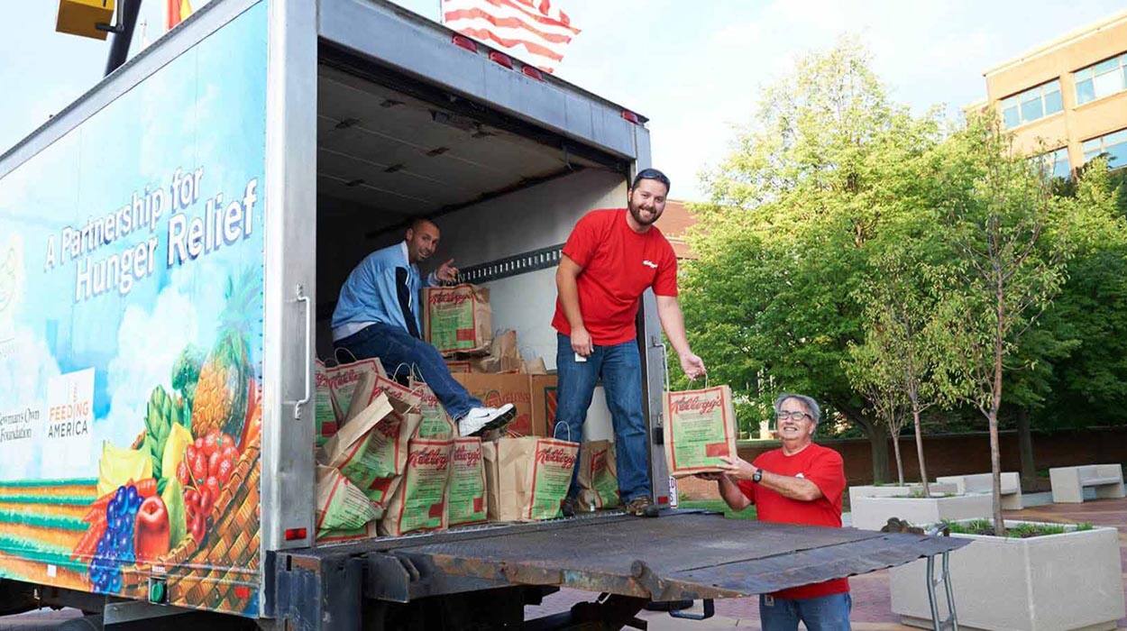 Supporting food banks