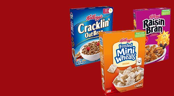 Fiber helps support digestive health and overall wellness, and Kellogg’s cereals - like Kellogg’s Raisin Bran or Frosted Mini-Wheats - are easy, tasty ways to get more of the fiber you need!