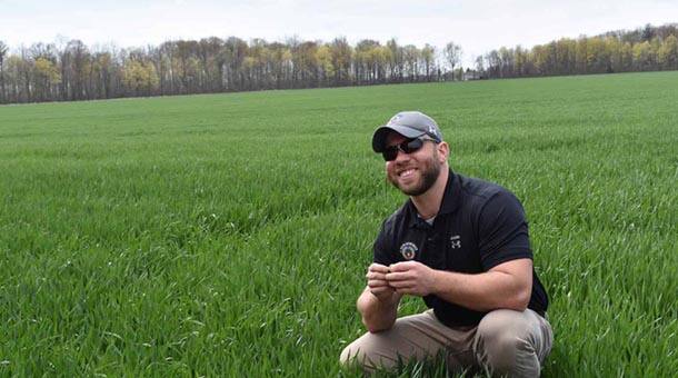 Meet a millennial wheat farmer from Michigan who keeps tradition while embracing the future
