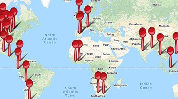 "Check out the interactive, global map of Kellogg's programs to help farmers adopt sustainable agriculture practices"