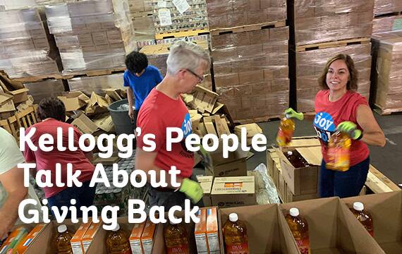 Giving Back. Creating Better Days