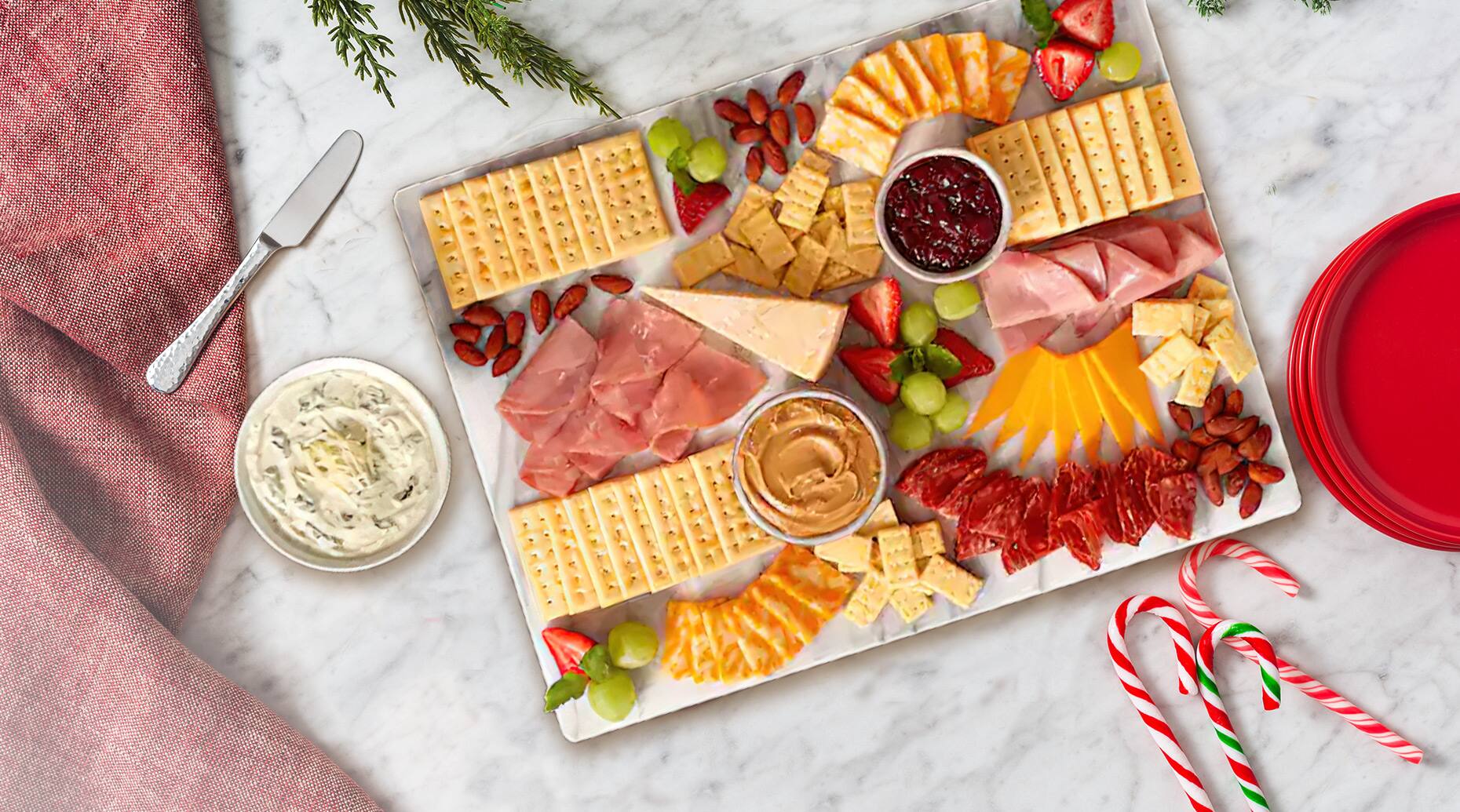 Club Crackers party board